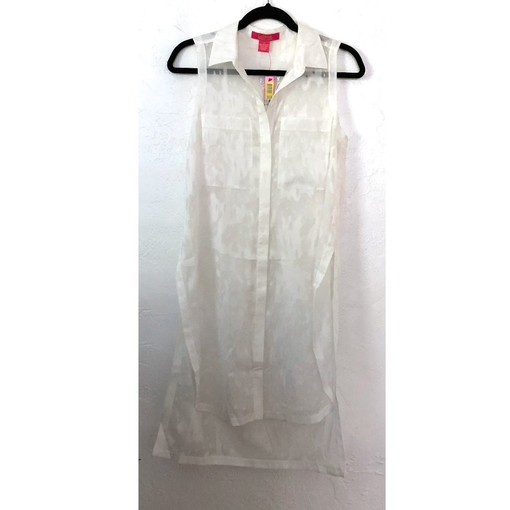Catherine Malandrino Brocade Tunic Shirt Dress NWT